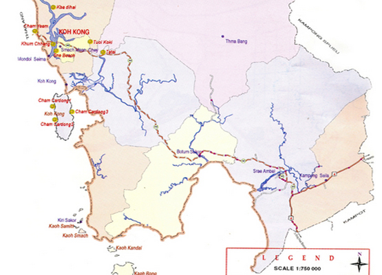 attraction-Koh Kong Geography Cambodia Clickable Map.jpg